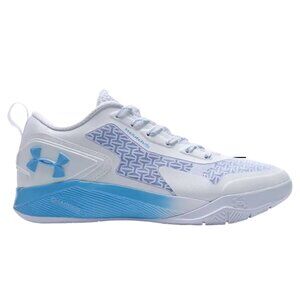 Under Armour Men's ClutchFit White & Blue Sneakers - Size 10